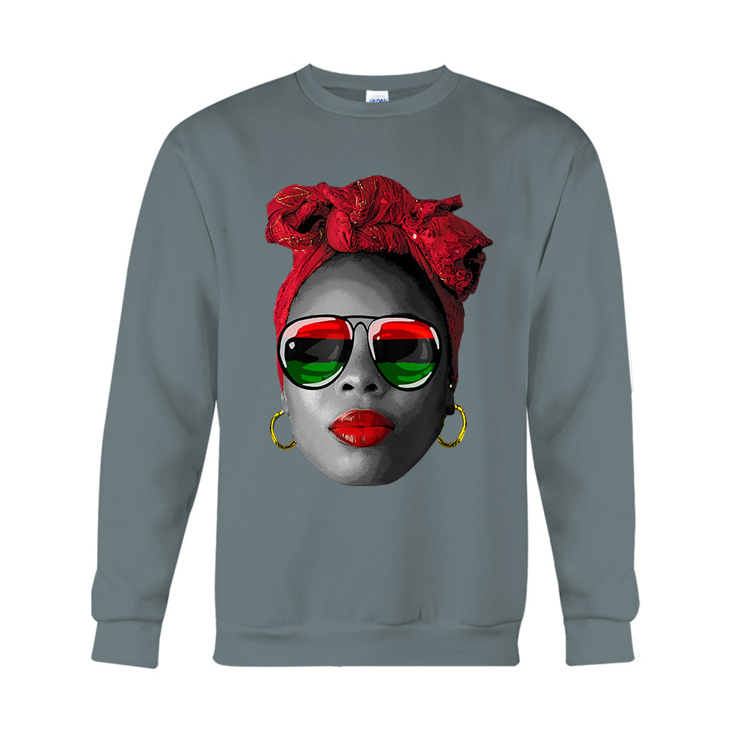Dope Proud Queen – T-Shirt und Hoodie für Afroamerikanerinnen