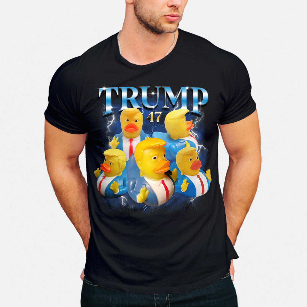 T-shirt et sweat à capuche « Canard rigolo »