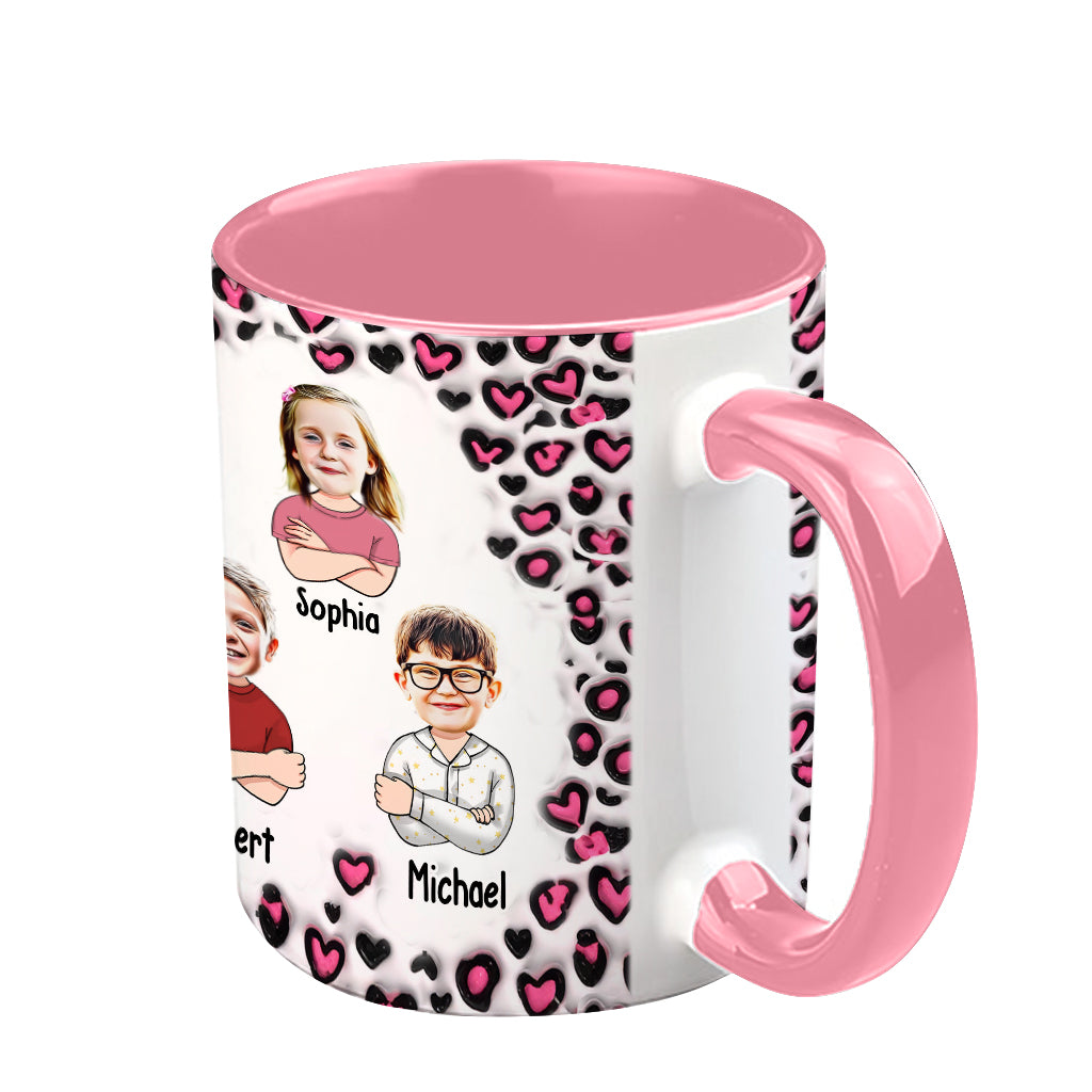 This Mom Belongs To - Personalized Mother Accent Mug
