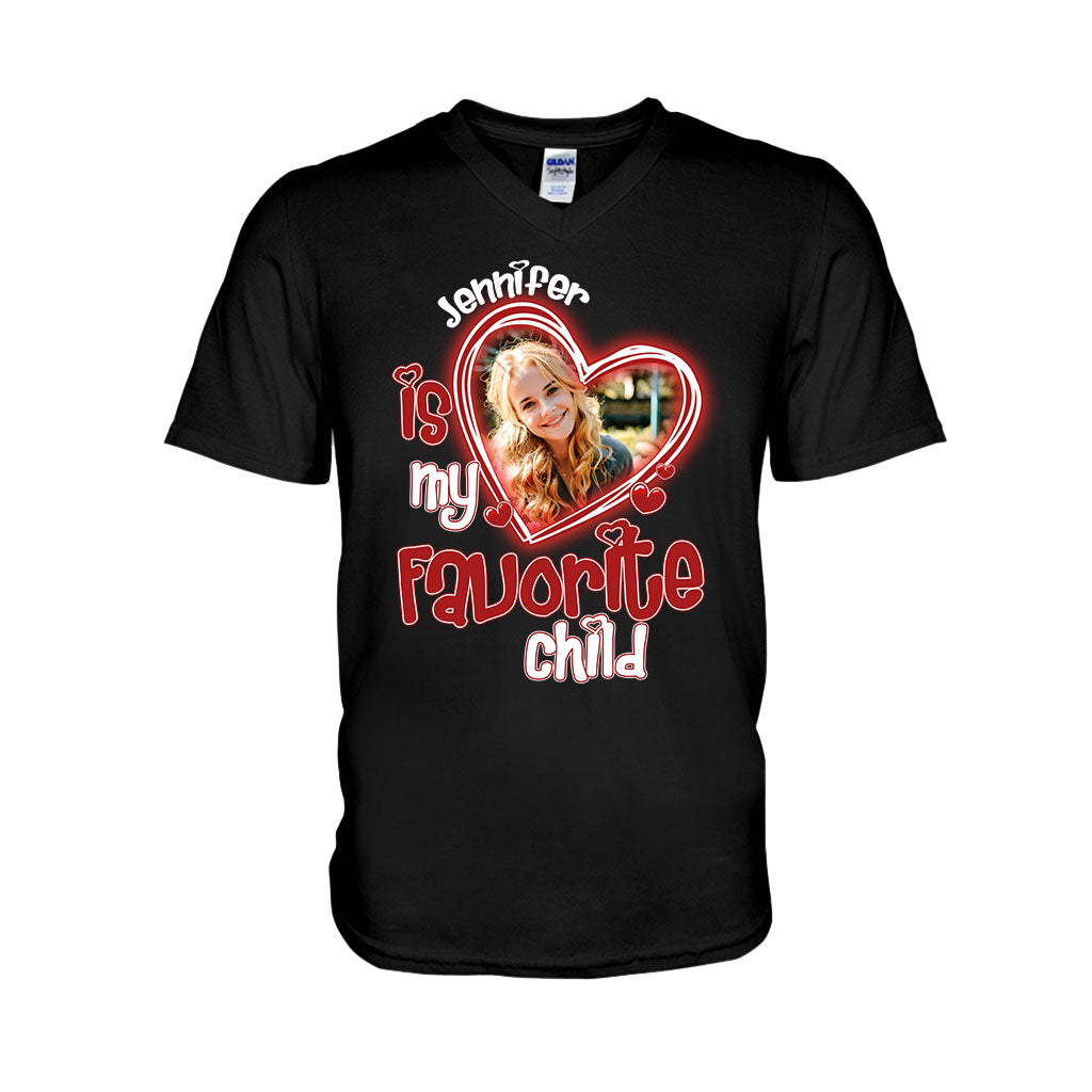 Mom's Favorite Child - Personalized Mother T-shirt And Hoodie