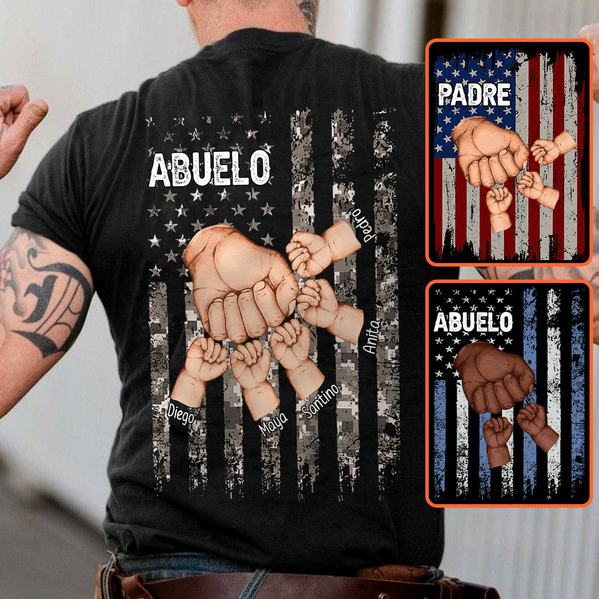 Feliz Día del Padre - Personalized Father T-shirt and Hoodie