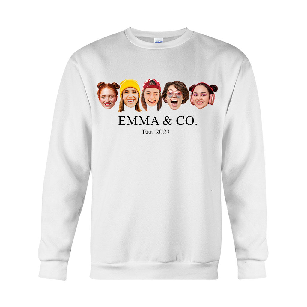 Besties & Co. Face Custom – Personalisiertes Bestie-T-Shirt und Hoodie