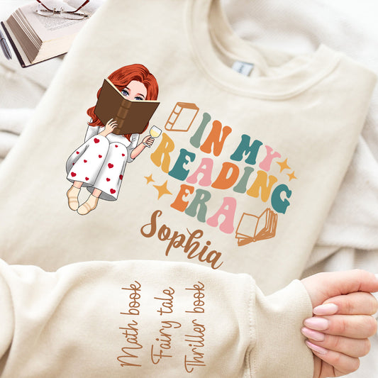 In My Reading Era - Personalized Book All Over Shirt