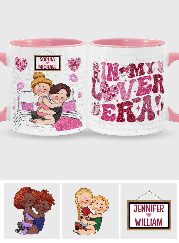 In My Lover Era - Personalized Couple Accent Mug
