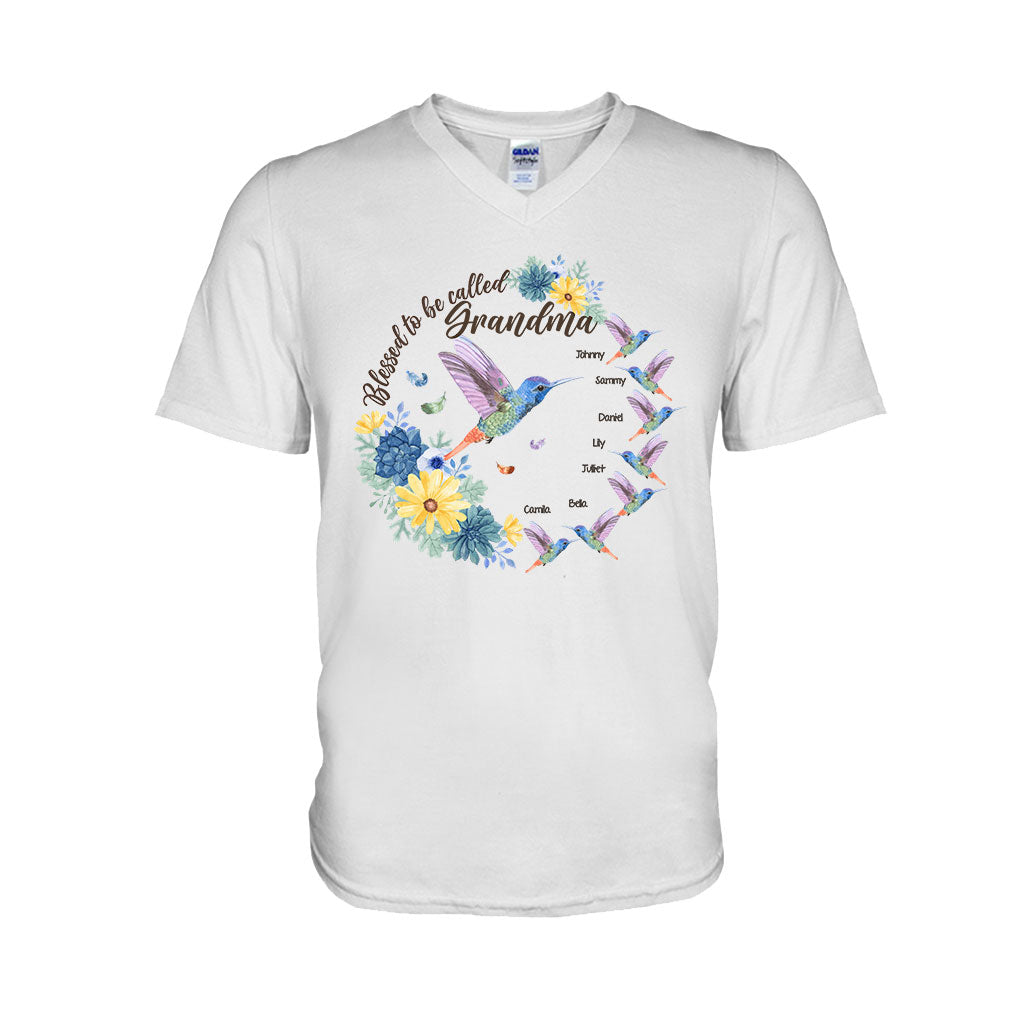 Heureuse d'être appelée Grand-mère Nana Gigi - T-shirt et sweat à capuche personnalisés pour grand-mère