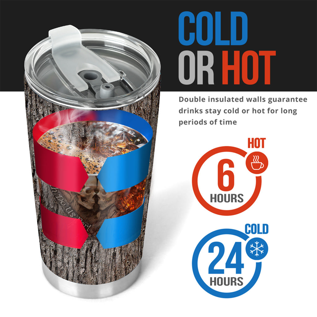 Til Death Do Us Part - Personalized Couple Tumbler