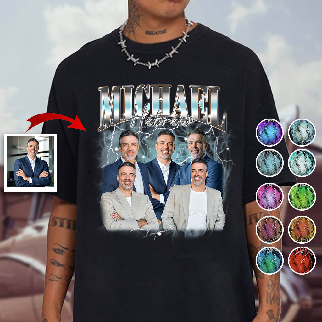 Custom Text And Photos - gift for anyone - Personalized T-shirt And Hoodie