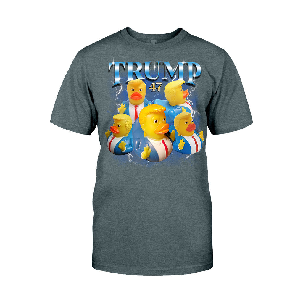 T-shirt et sweat à capuche « Canard rigolo »