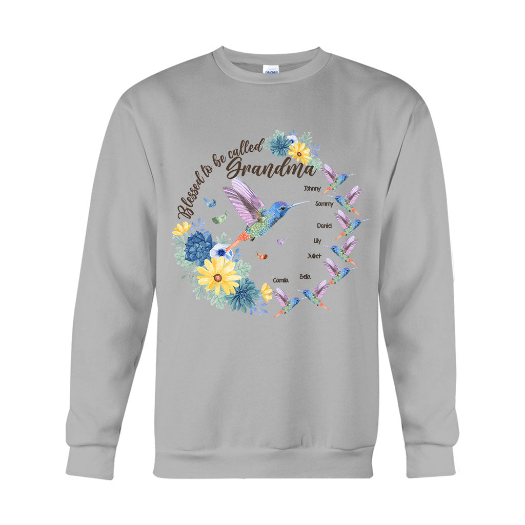 Heureuse d'être appelée Grand-mère Nana Gigi - T-shirt et sweat à capuche personnalisés pour grand-mère