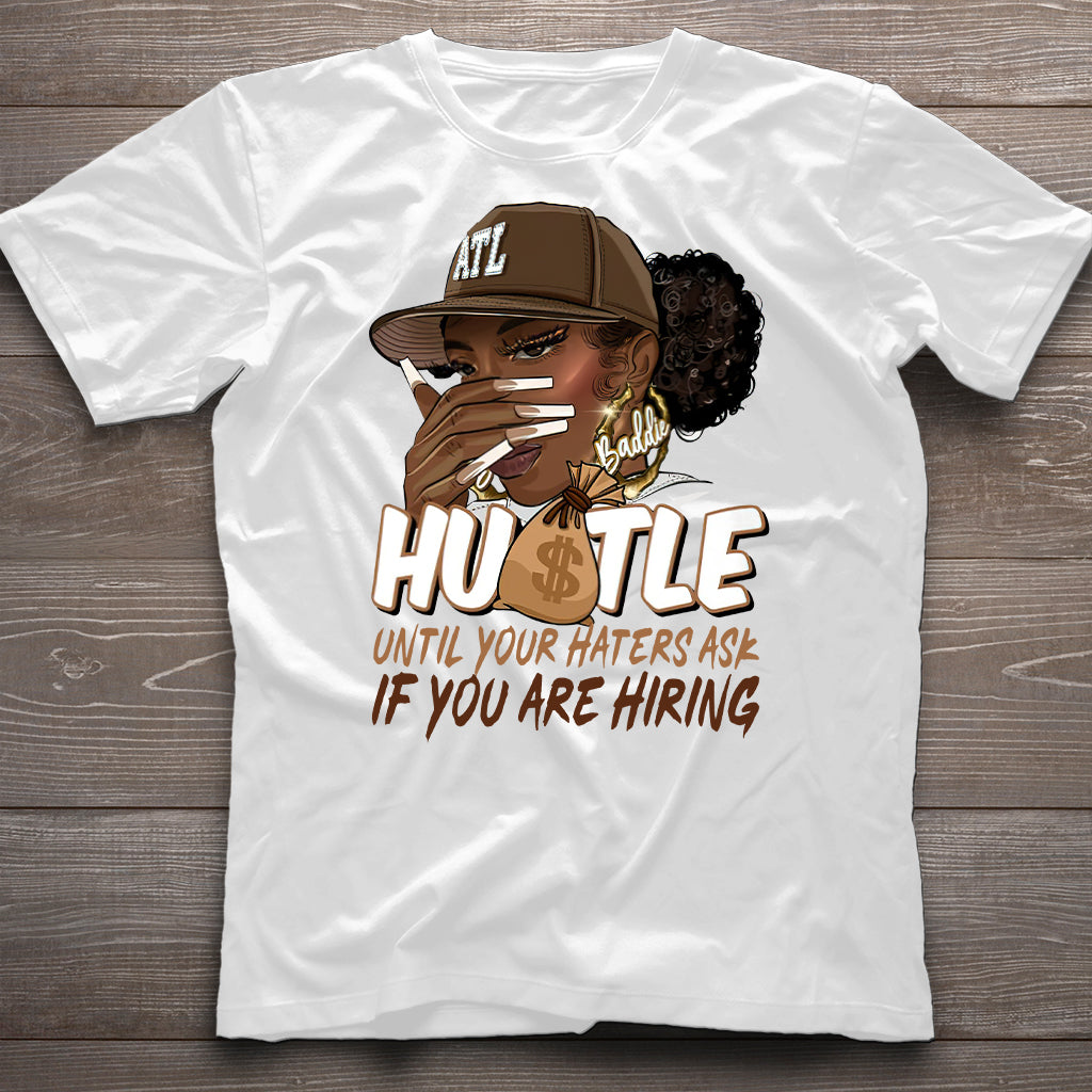 Hustle – T-Shirt und Hoodie für Afroamerikaner