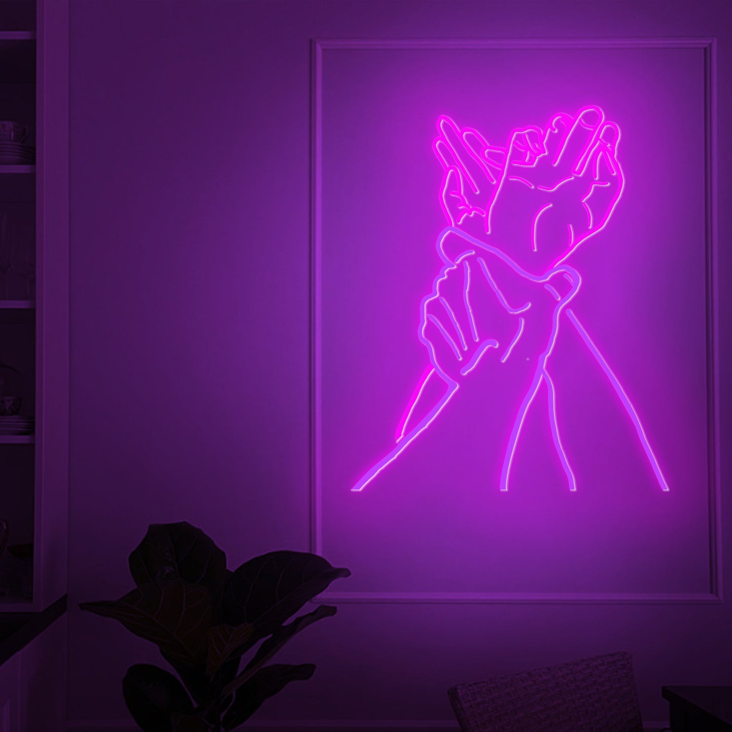 Hot Couple Neon Sign - Couple Neon Sign