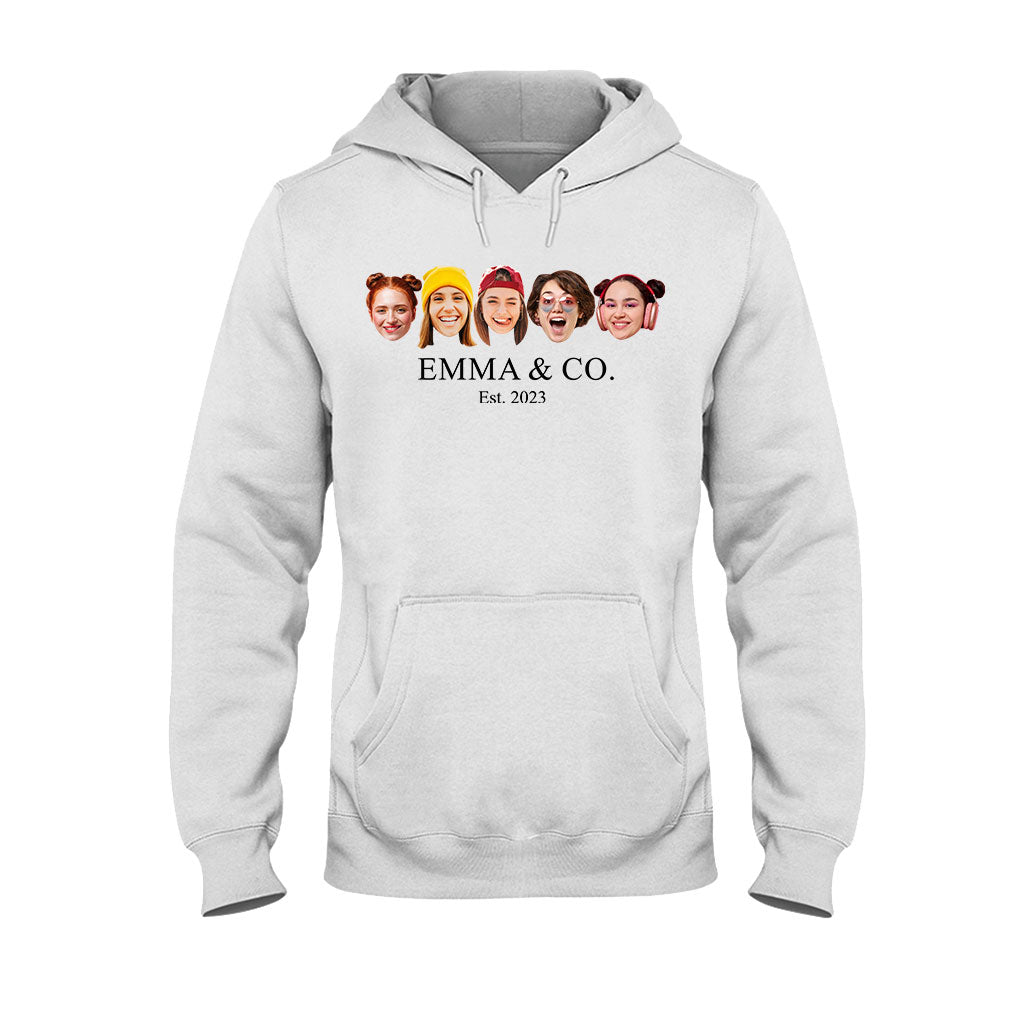 Besties & Co. Face Custom – Personalisiertes Bestie-T-Shirt und Hoodie