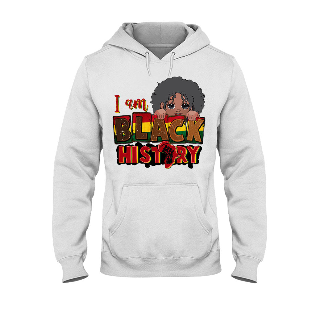 I Am Black History - Personalized African American T-shirt And Hoodie