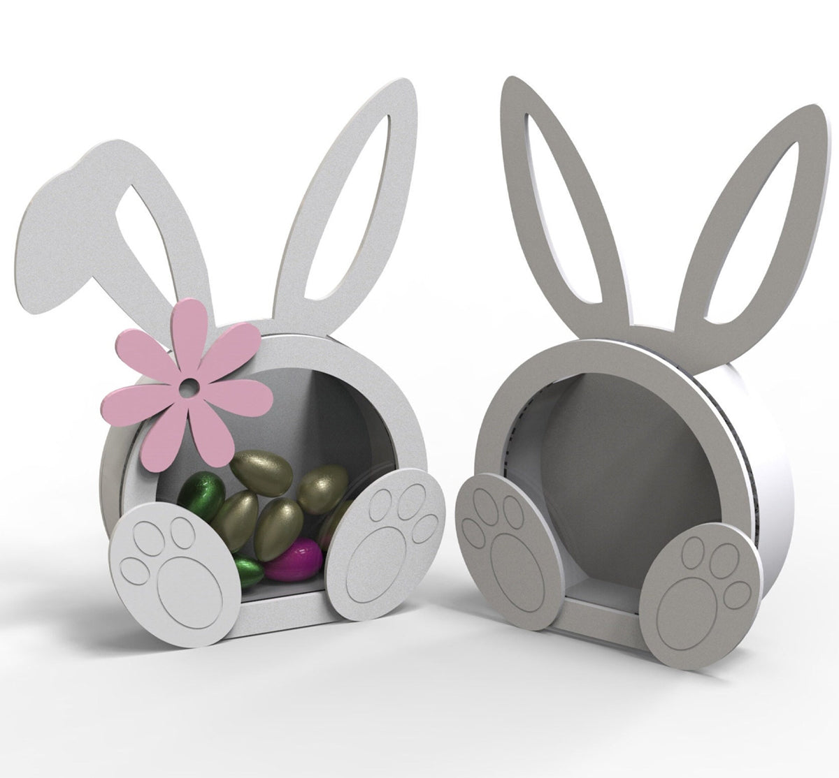 Boîte de Pâques personnalisée pour œufs en chocolat - Boîte de Pâques personnalisée pour œufs en chocolat