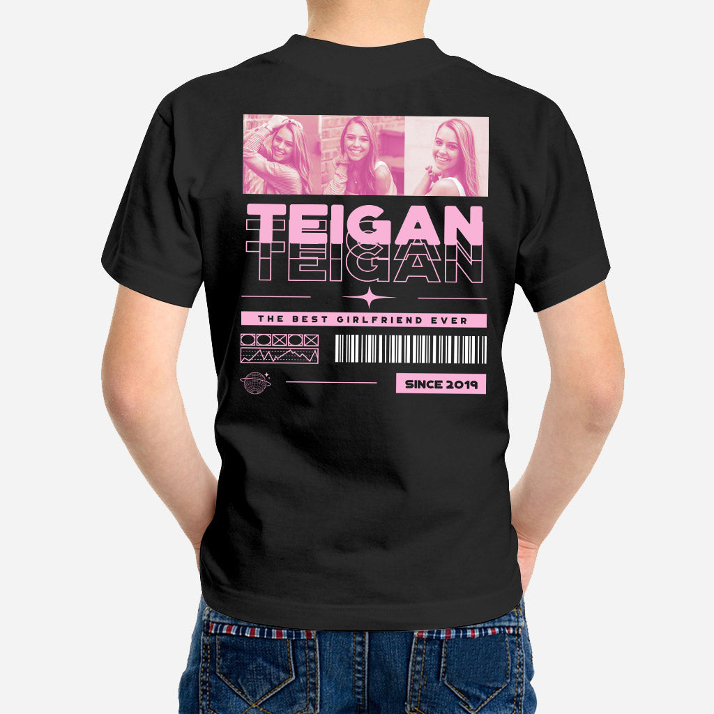 My Girlfriend - Personalized Couple T-shirt and Hoodie