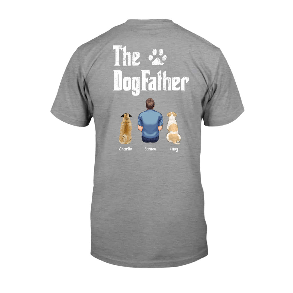 The Dog/Cat Father - Personalized Father T-shirt and Hoodie