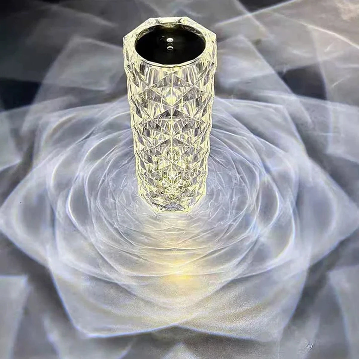 Crystal Rose Diamond Touch Lamp - Crystal Rose Diamond Touch Lamp