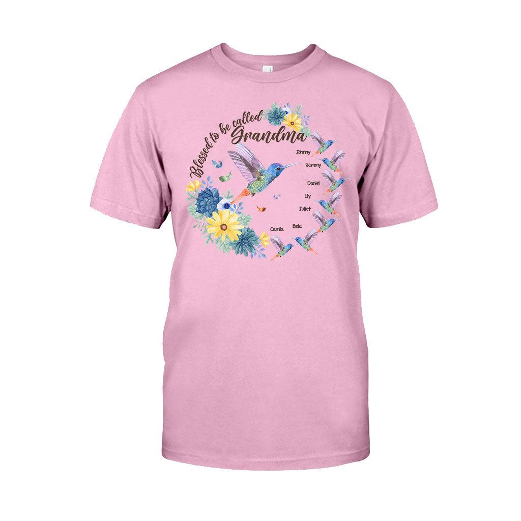 Heureuse d'être appelée Grand-mère Nana Gigi - T-shirt et sweat à capuche personnalisés pour grand-mère