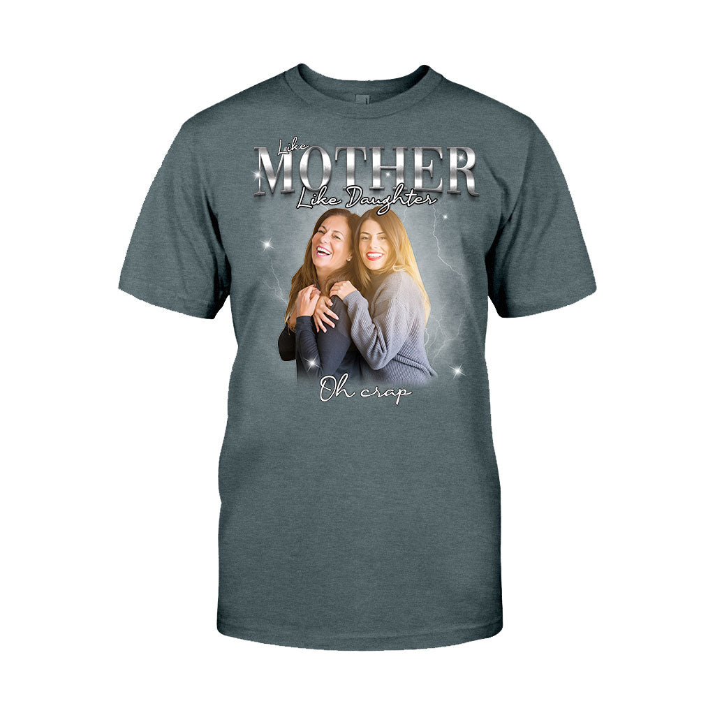 Like Mother Father Like Son Daughter Oh - Personalized Mother T-shirt And Hoodie