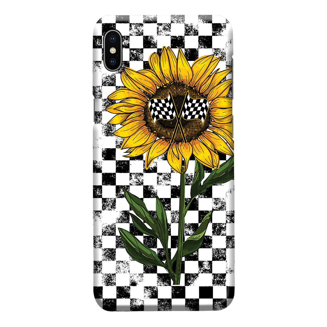 Racing Girls Love Sunflowers Phone Case