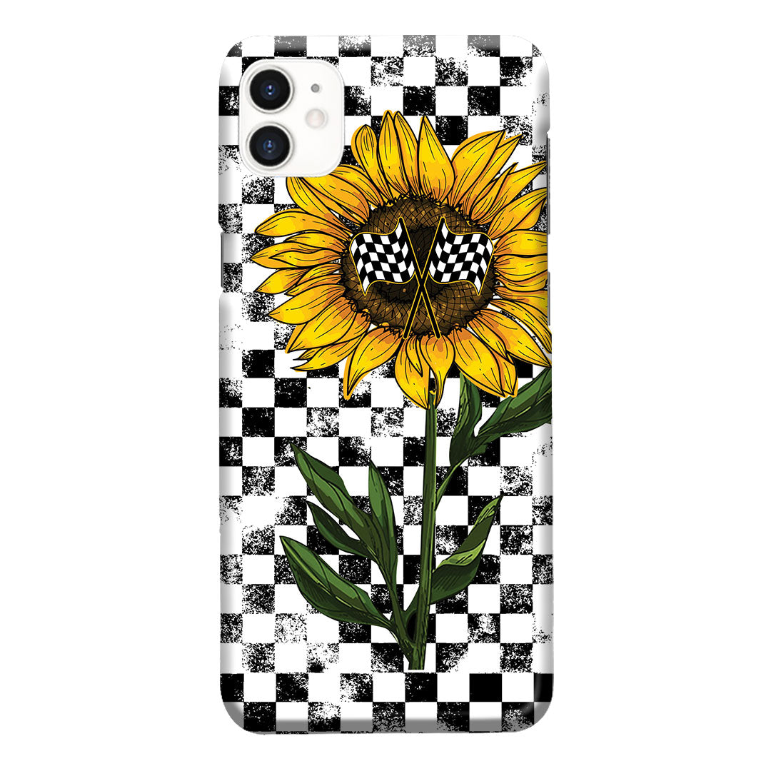 Racing Girls Love Sunflowers Phone Case