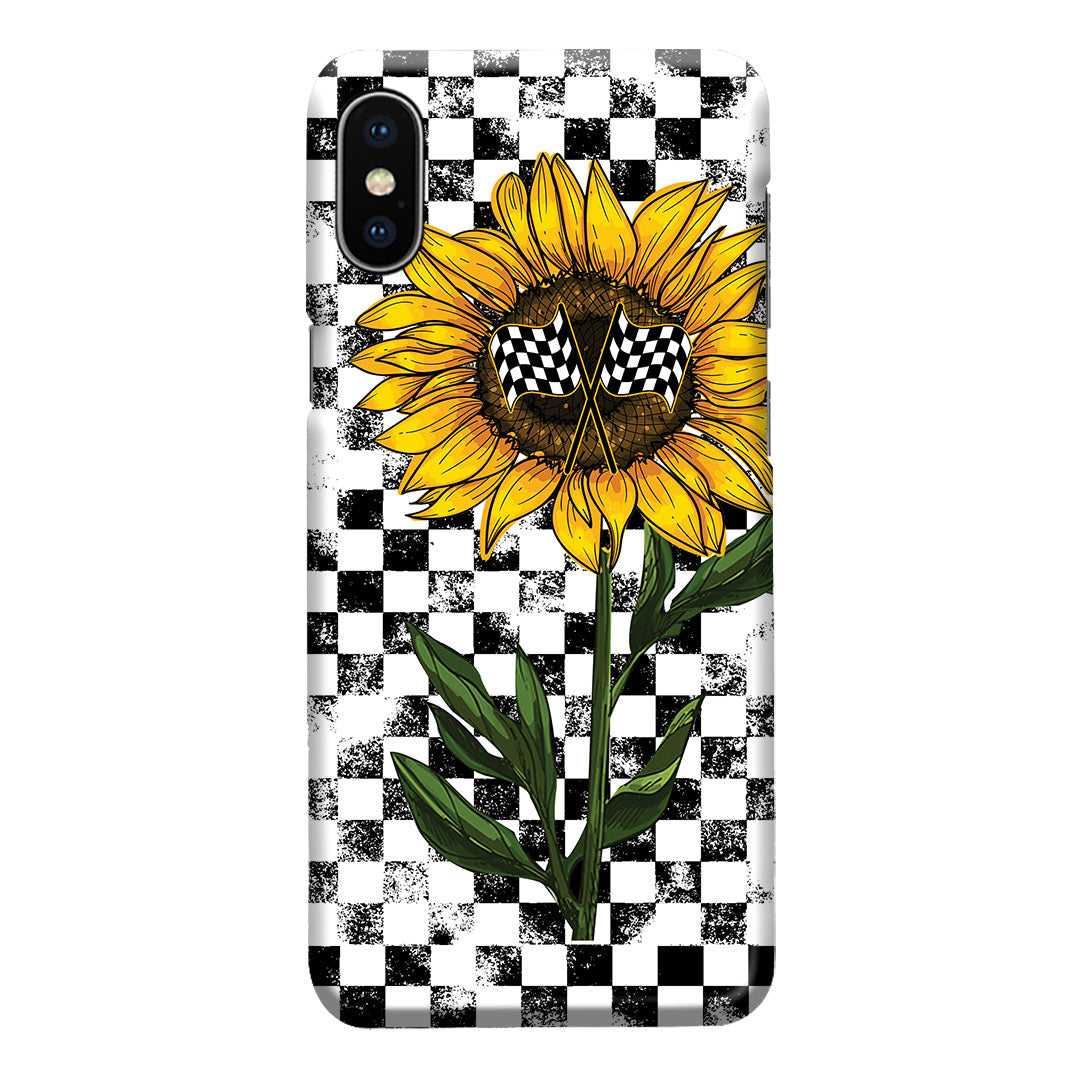 Racing Girls Love Sunflowers Phone Case