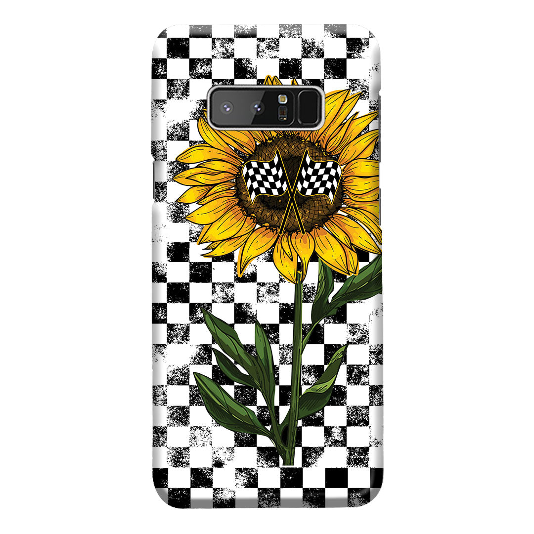 Racing Girls Love Sunflowers Phone Case