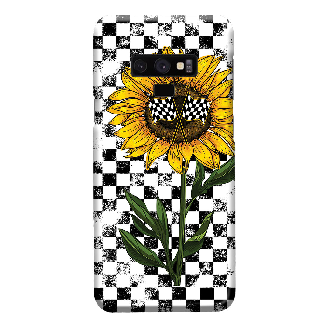 Racing Girls Love Sunflowers Phone Case