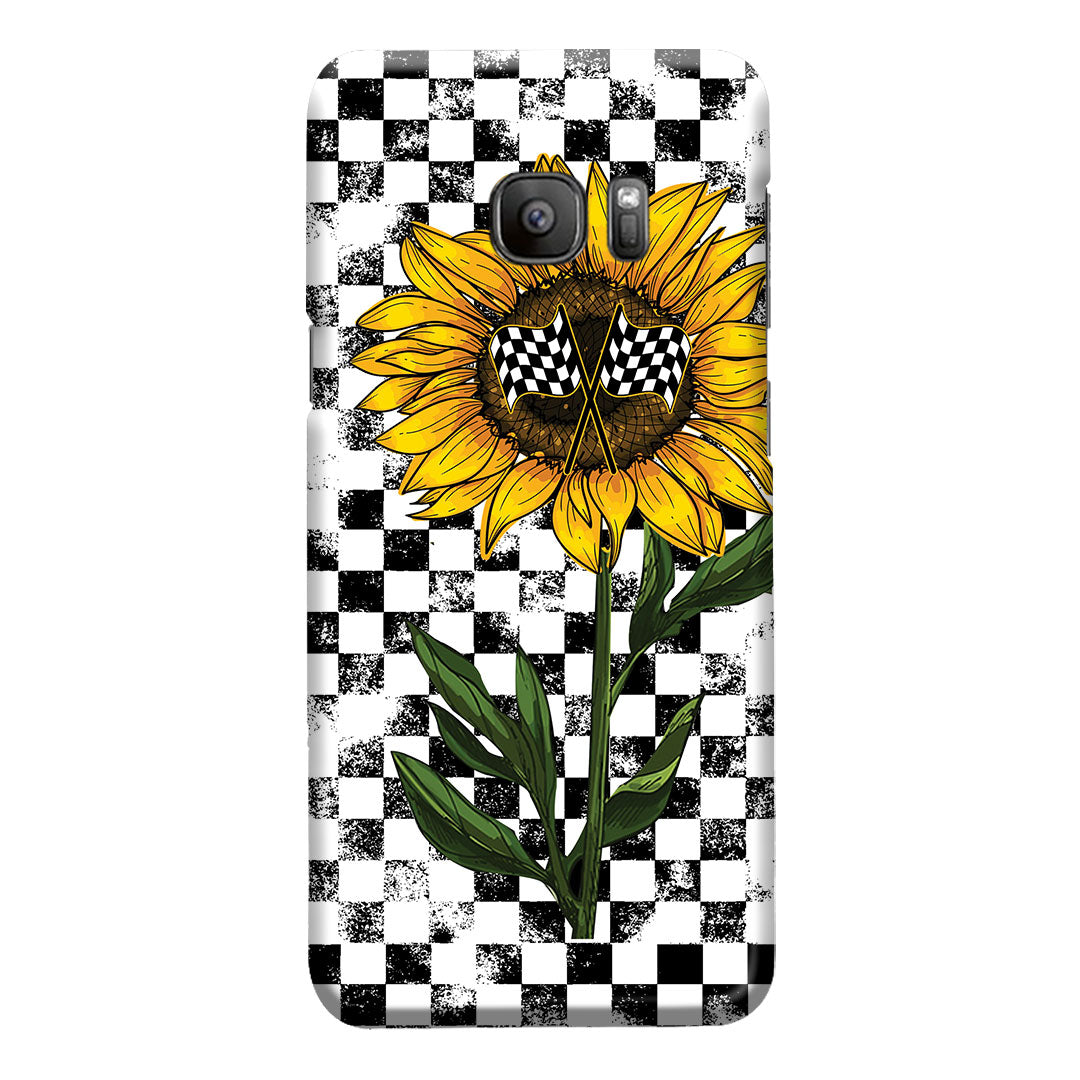 Racing Girls Love Sunflowers Phone Case