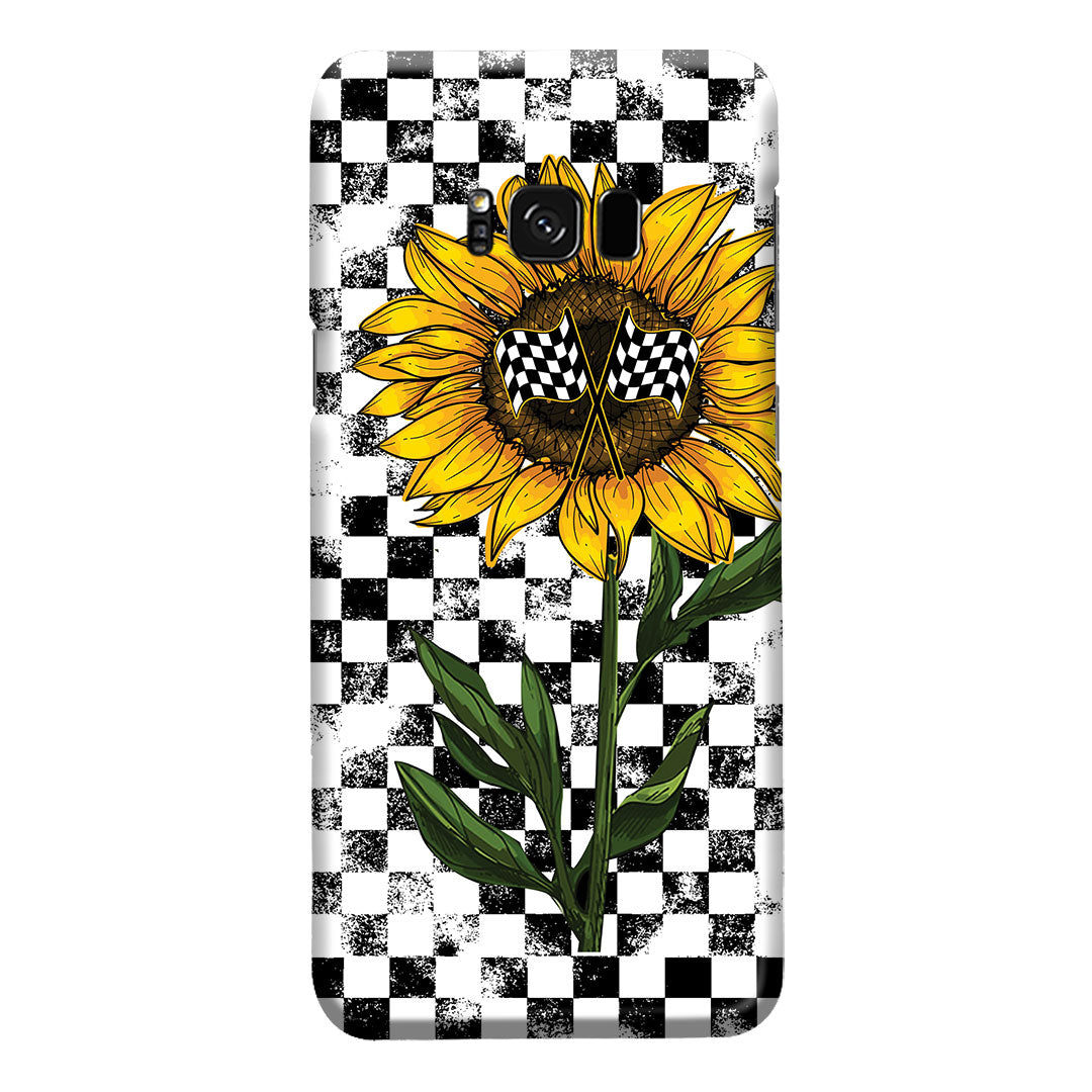 Racing Girls Love Sunflowers Phone Case