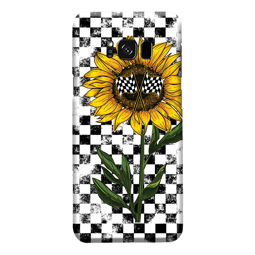 Racing Girls Love Sunflowers Phone Case