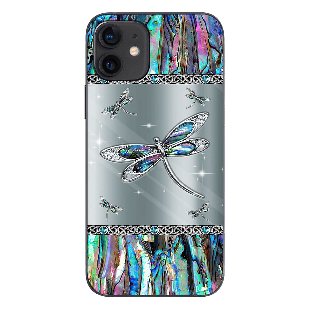 Mystery Dragonfly -  Personalized Phone Case With 3D Pattern Print