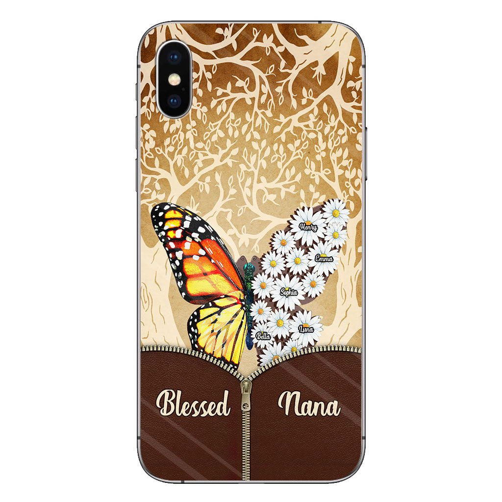 Butterfly Daisy - Personalized Grandma Phone case