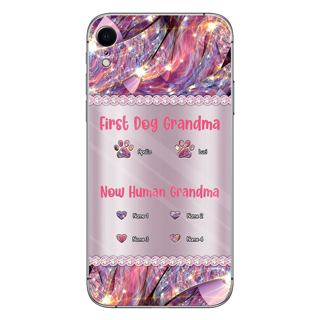 Dog Grandma Human - Personalized Mother's Day Phone Case