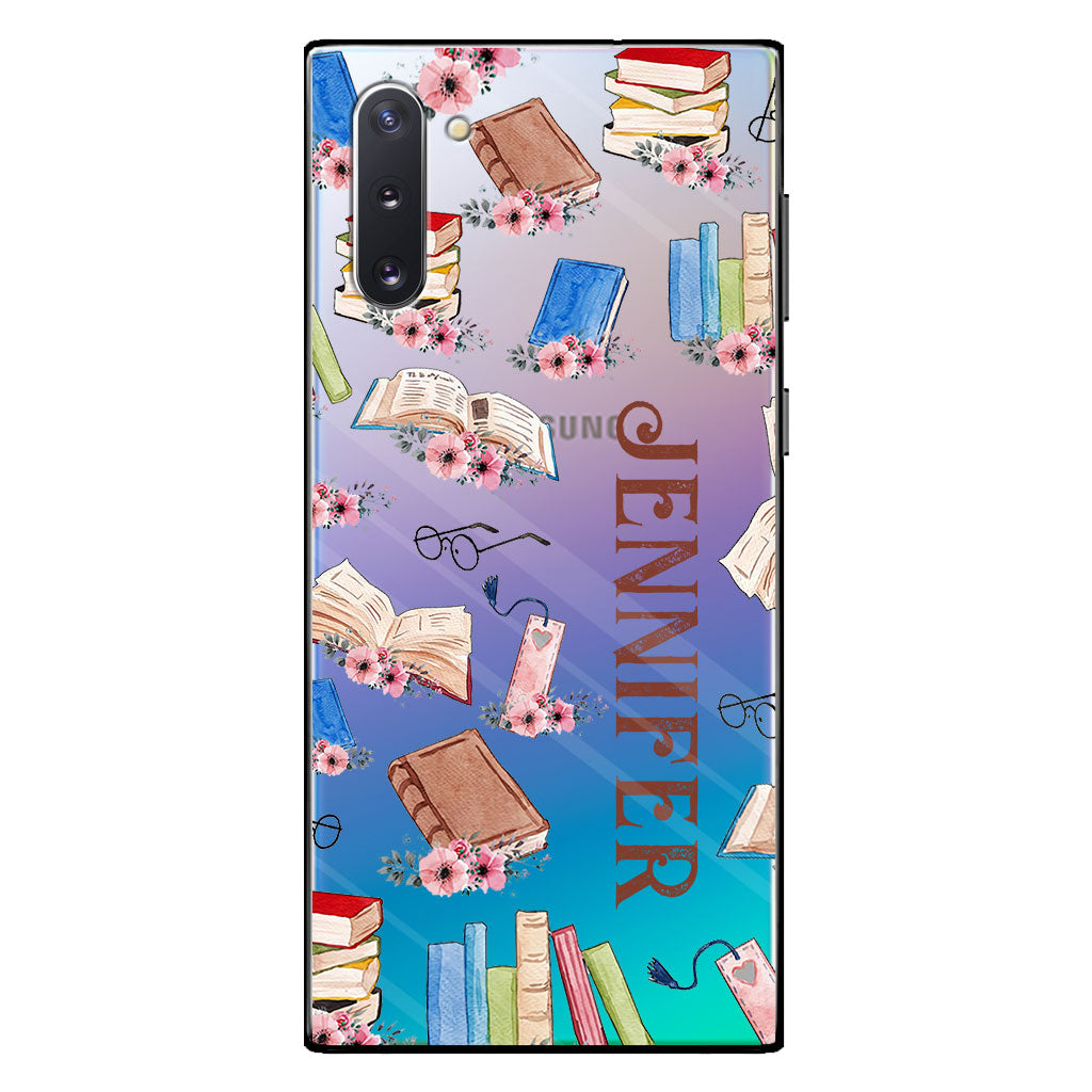 Just A Girl Who Loves Books - Personalized Book Clear Phone Case